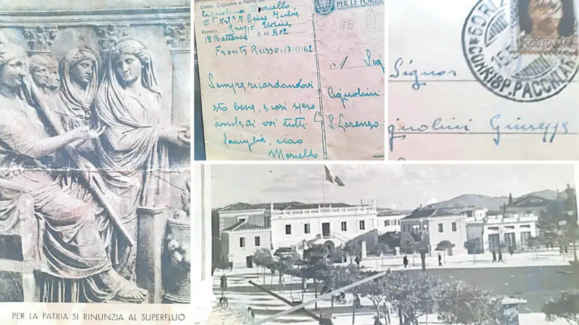 Le lettere e le cartoline scritte da Marcello Cignolini dal fronte russo ai familiari oggi arricchiscono il museo di Cargnacco