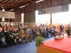 Gemona 11 ottobre 2014 Protezione Civile. Squadra Comunale Volontari di Protezione Civile e Antincendio Boschivo.30° Anniversario di fondazione AIB. Presente anche Zamberletti. Copyright Foto Petrussi / Ferraro Simone