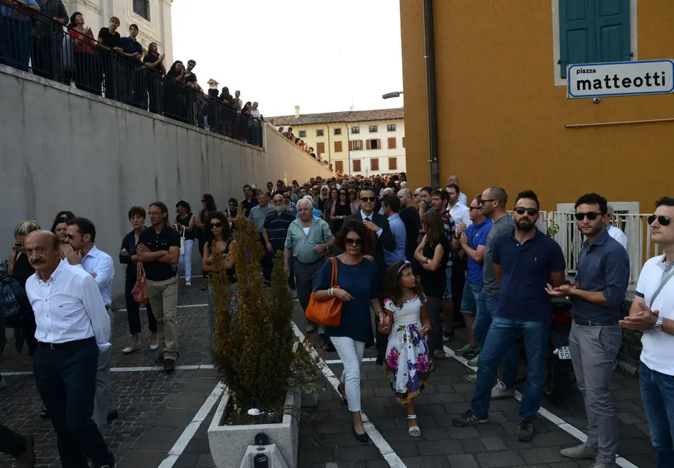 Pagnacco 1 Luglio 2015. funerale sara @ Petrussi Foto Turco Massimo