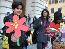Udine 21 marzo 2013 Piazzetta Lionello. Giornata della memoria e dell'impegno in ricordo delle vittime di tutte le mafie. Copyright Foto Petrussi / Ferraro Simone