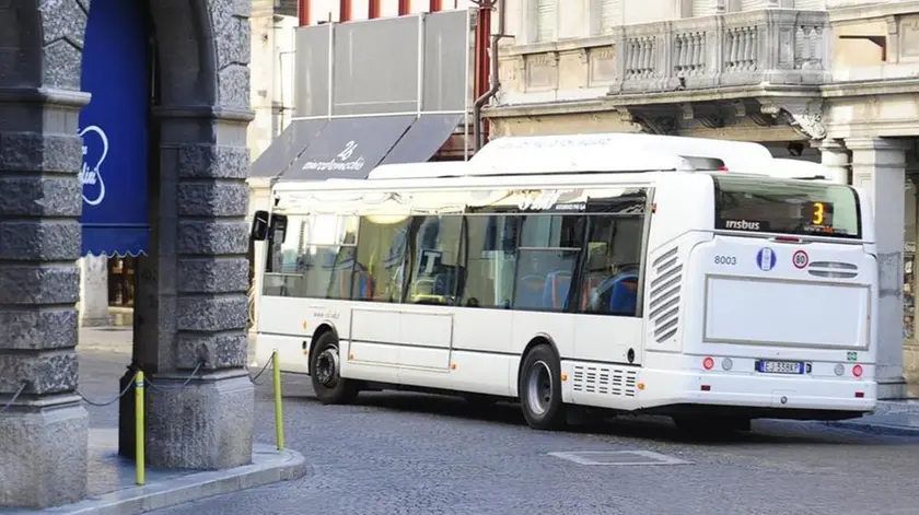 Udine 01 agosto 2012 Protesta spostamento Bus Telefoto Copyright Petrussi Foto Press/Serratore