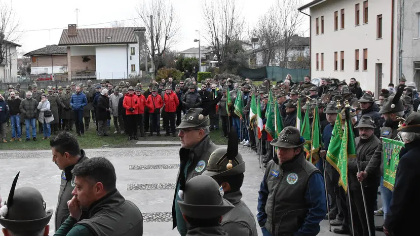 Reana del Rojale 13 Dicembre 2018 funerale alpino Agenzia Petrussi foto Massimo Turco