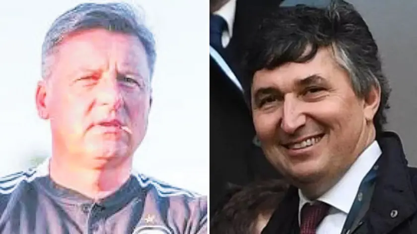 Da sinistra Kosta Runjaic, 53 anni, e Gino Pozzo
