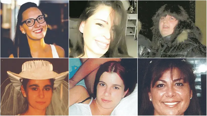 In alto da sinistra: Nadia Orlando, Aurelia Laurenti e Lisa Puzzoli. In basso, Victoria Fourmanova, Jennifer Zacconi e Iole Tassitani