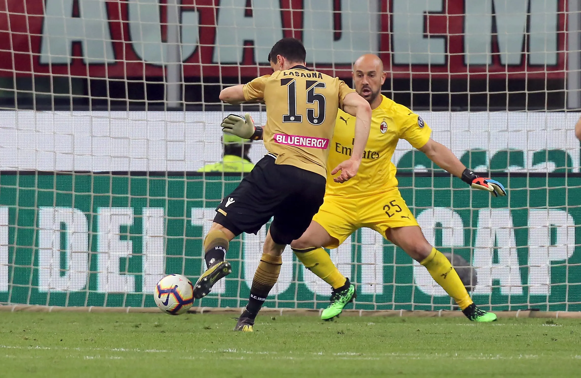 Milano 2 Aprile 2019. Calcio Serie A. Milan- Udinese. © Foto Petrussi