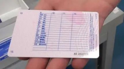 Una patente in una immagine d’archivio