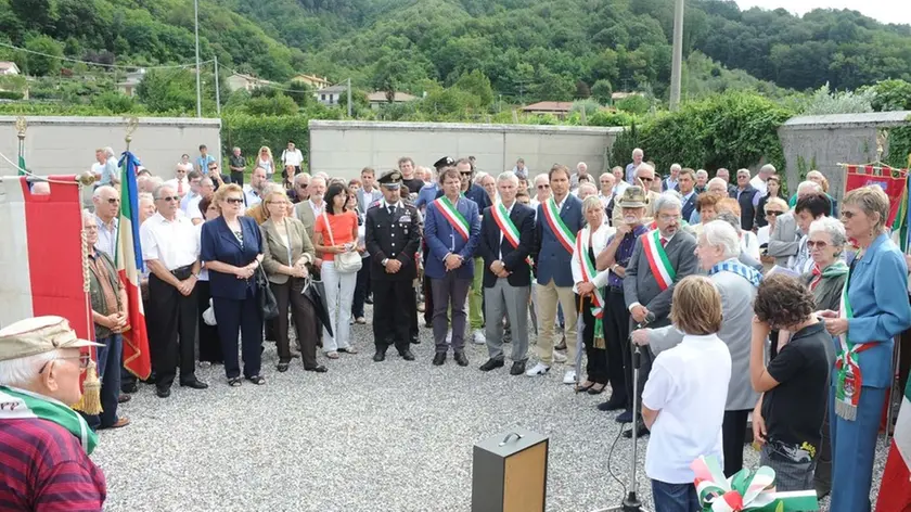 ANTEPRIMA Nimis 25 Agosto 2010. Commemorazione eccidio di Torlano. Telefoto Copyright / Foto Agency Anteprima Udine.