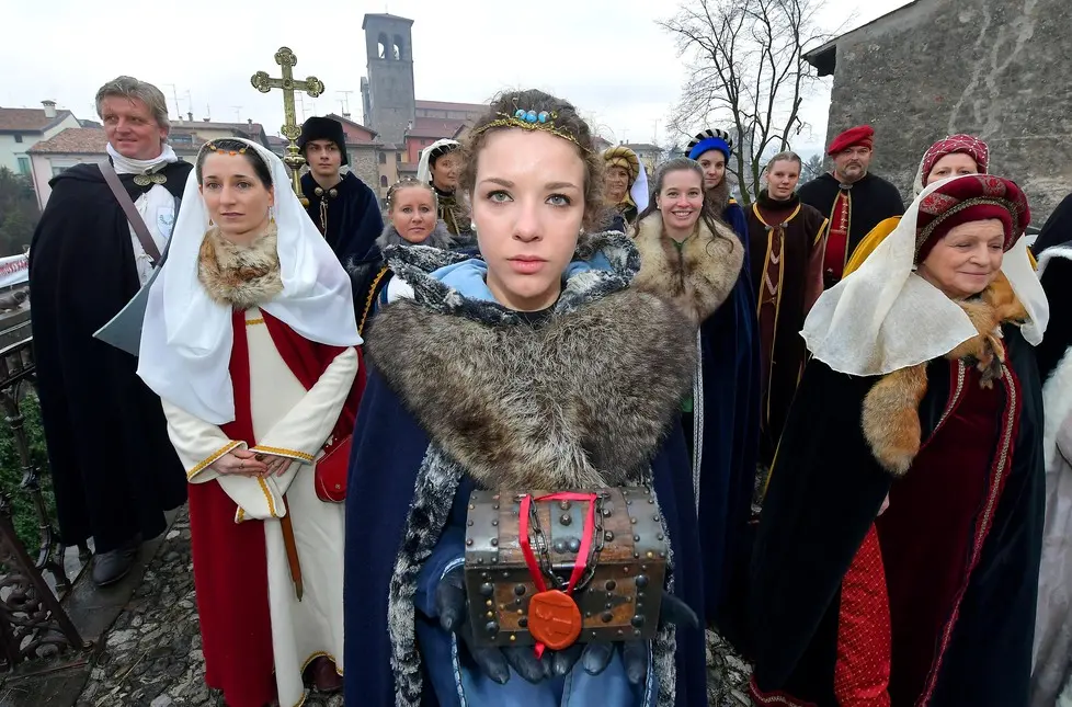 Cividale 6 Gennaio 2018. Rievocazione storica. © Foto Petrussi