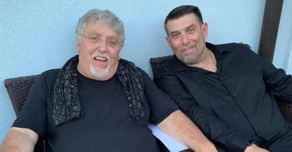 Maurizio Mattioli (il vescovo) con l’udinese Gianluca De Bortoli