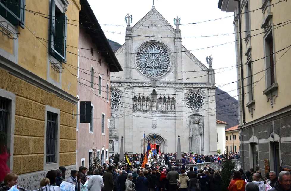 Gemona 6 gennaio 2016 tallero corteo © Petrussi Foto Press - Massimo Turco
