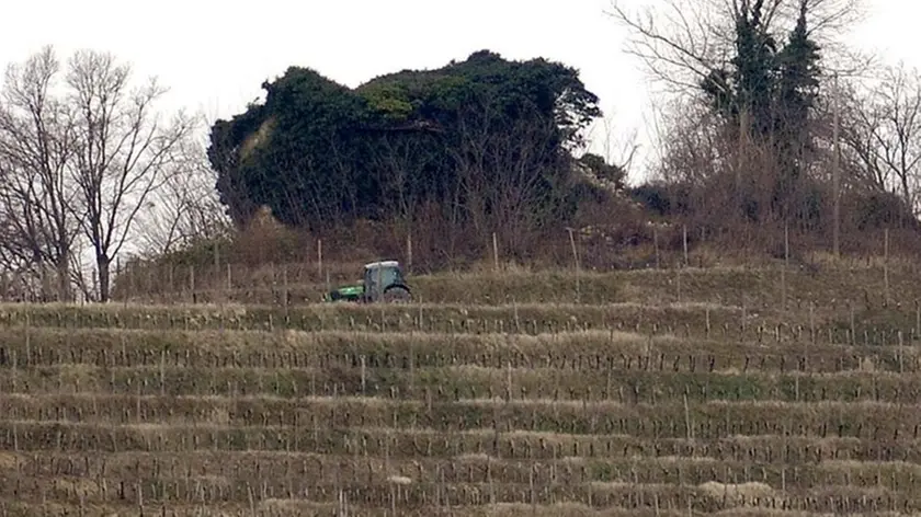 Dolegna del Collio 15 marzo 2016. Intervista sulle presunte foibe del Bosco Romagno e comando partigiani. © Foto Petrussi
