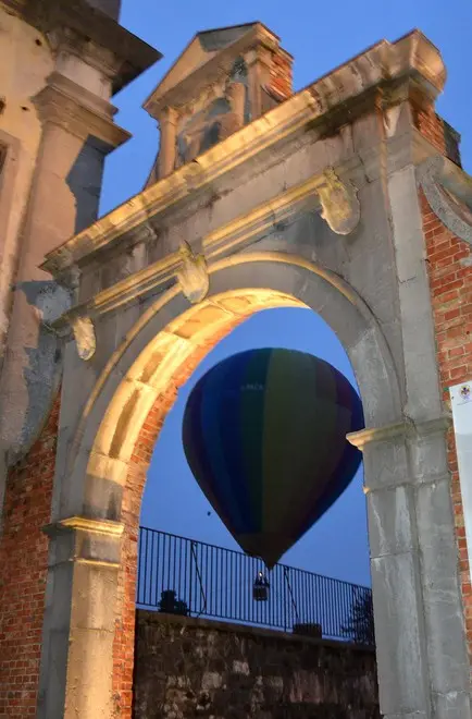 Udine 23 Febbraio 2017 mongolfiera Copyright Petrussi Foto Press Turco Massimo