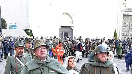 Cividale 14 Gennaio 2018. Sfilata Alpini. © Foto Petrussi