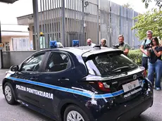 The interrogation underway to validate the arrest of Moussa Sangare, who confessed to being the murderer of Sharon Verzeni, stabbed to death in Terno d'Isola. Bergamo, Italy, 2 September 2024. ANSA/MICHELE MARAVIGLIA