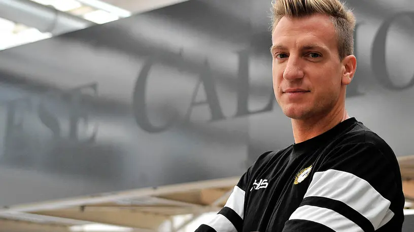 Udine 6 Ottobre 2017. Intervista a Maxi Lopez. © Petrussi Foto Press