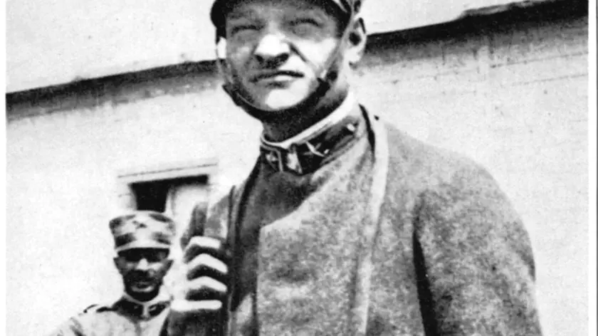 Giuseppe Ungaretti sul fronte negli anni della Grande Guerra