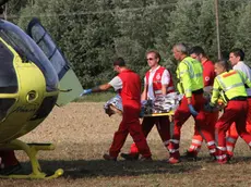 FOTO MISSINATO - INCIDENTE BANNIA MOTOCROSS