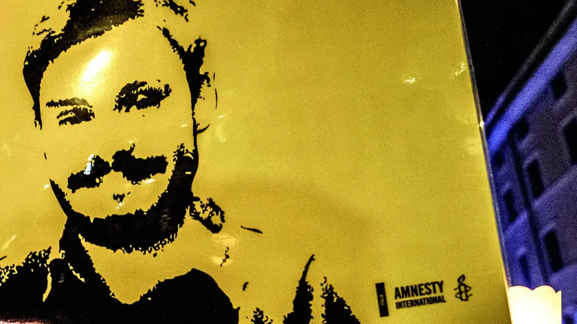 Una manifestazione per chiedere verità per la morte di Giulio Regeni