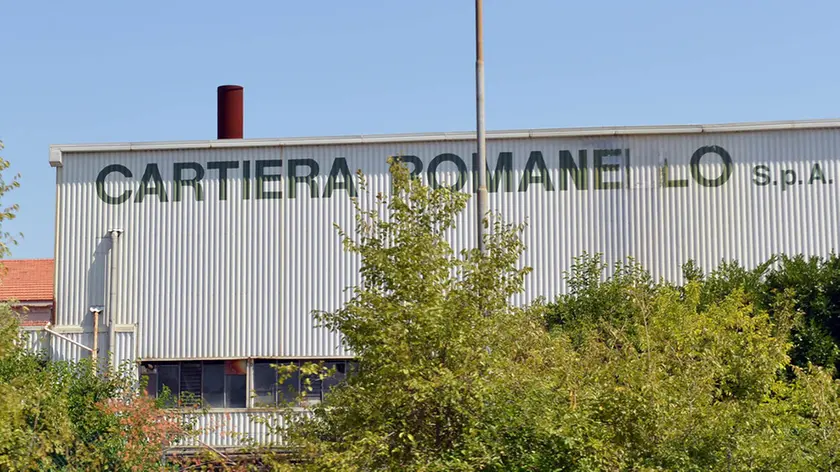 Basaldella 30 agosto 2017.cartiera romanello esterni Foto Masimo Turco