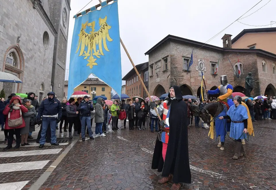 Cividale 6 Gennaio 2018. Rievocazione storica. © Foto Petrussi