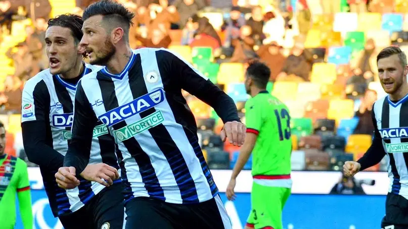 Udine 18 Dicembre 2016. Calcio Serie A. Udinese - Crotone. Foto Petrussi