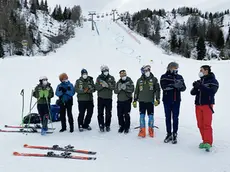 Gli assessori regionali alle Attività produttive e turismo, Sergio Emidio Bini, e a Cultura e Sport, Tiziana Gibelli, incontrano gli azzurri dello sci alpino Riccardo Tonetti, gigantista proveniente dal Trentino Alto Adige, e la slalomista tarvisiana Lara Della Mea, assieme ai tecnici Giancarlo Bergamelli e Walter Girardi sullo Zoncolan.