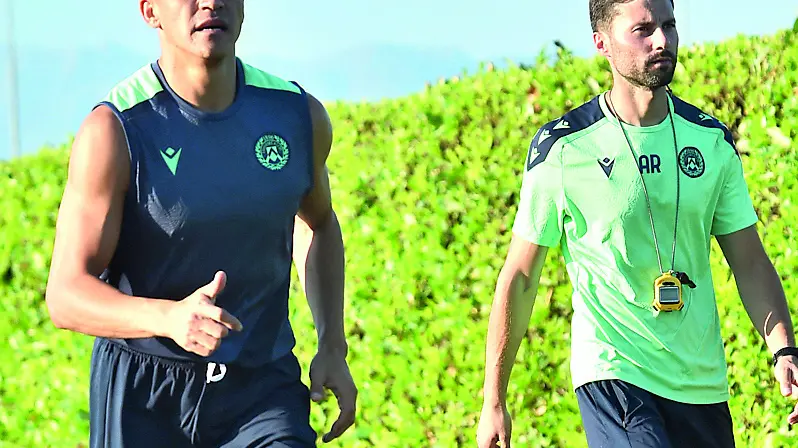 Sanchez si è fermato dopo pochi allenamenti (foto Petrussi)
