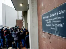 L'Istituto Penale per i Minorenni “Giovanni Beccaria" dopo la fuga di sette detenuti dall'istituto in via dei Calchi Taeggi a Milano, 26 dicembre 2022.ANSA/MOURAD BALTI TOUATI
