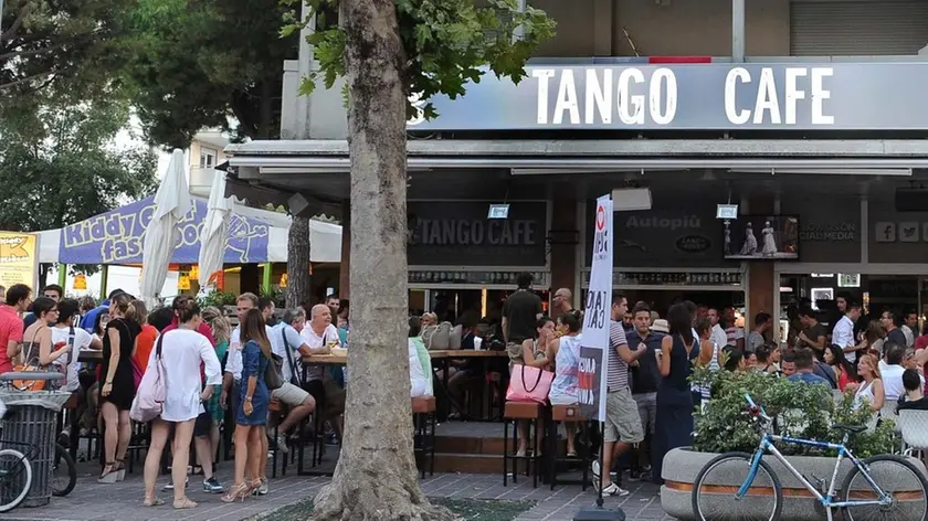 Lignano 8 Agosto 2015. Tango Caffe' e Kiddy Chef. © Agenzia Foto Petrussi / Diego Petrussi