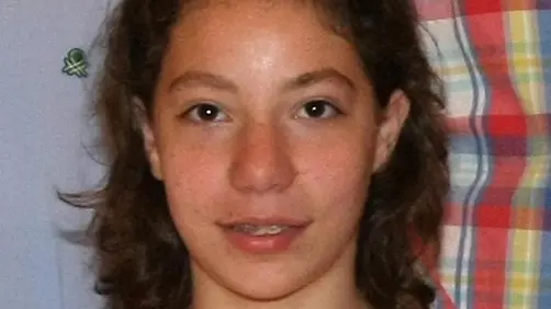Yara Gambirasio alla sua cresima nel maggio 2010. ANSA / GIAMPAOLO MAGNI