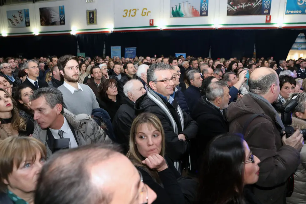 Rivolto 20 Dicembre 2017 Presentazione poster frecce tricolori © Bressanutti - Petrussi