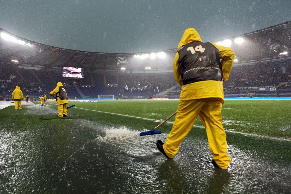 05/11/2017 Roma, stadio Olimpico, campionato di calcio serie A 2017-18, Lazio-Udinese, nella foto temporale sullo stadio Olimpico