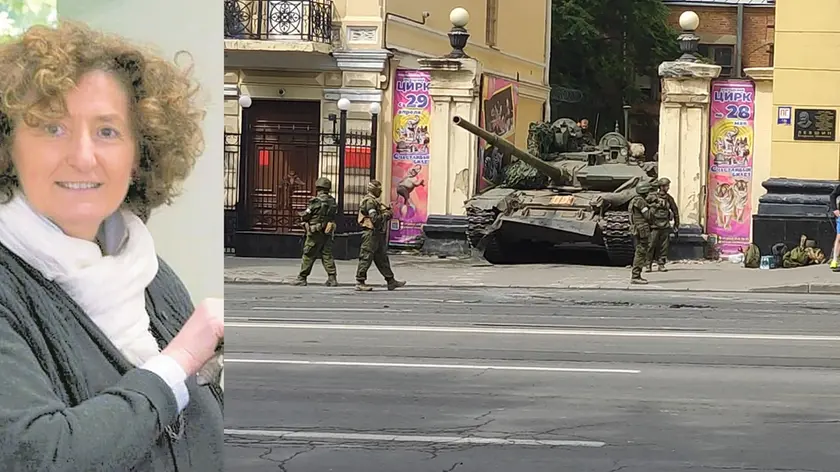 Rosanna Giaquinta, docente di lingue e letteratura russa, e truppe della Wagner