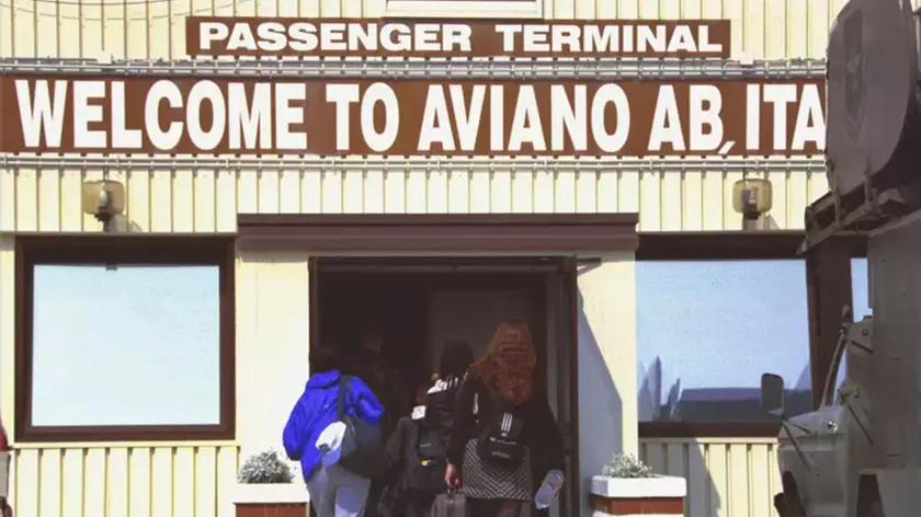 I licenziamenti riguardano una parte dei lavoratori alla Base Usaf di Aviano
