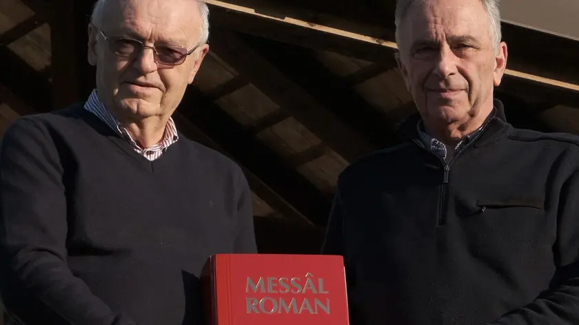 Padre Romano Michelotti e padre Roberto Bertossi