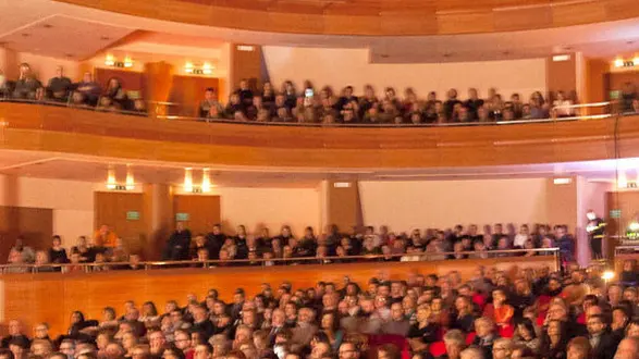 Udine 4 Marzo 2016. Concerto Noa. Foto Petrussi
