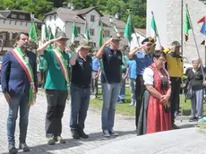 Timau 14 Giugno 2019. Cerimonia monumento Portatrici Carniche. © Foto Petrussi
