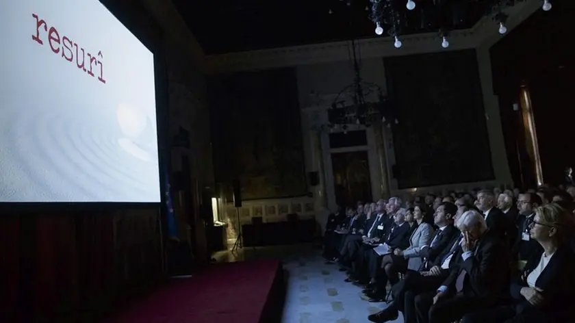 Presentazione del documentario "Resurî 1976-2016. 40 anni dal terremoto in Friuli" nella Sala della Regina a Palazzo Montecitorio - Roma 03/05/2016 (Foto Federica Agamennoni Cerimoniale Camera Deputati)