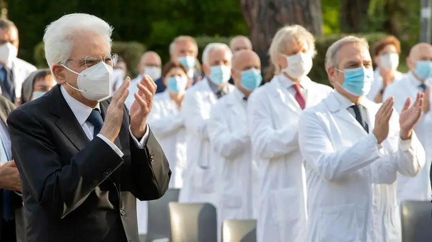 Il presidente della Repubblica, Sergio Mattarella