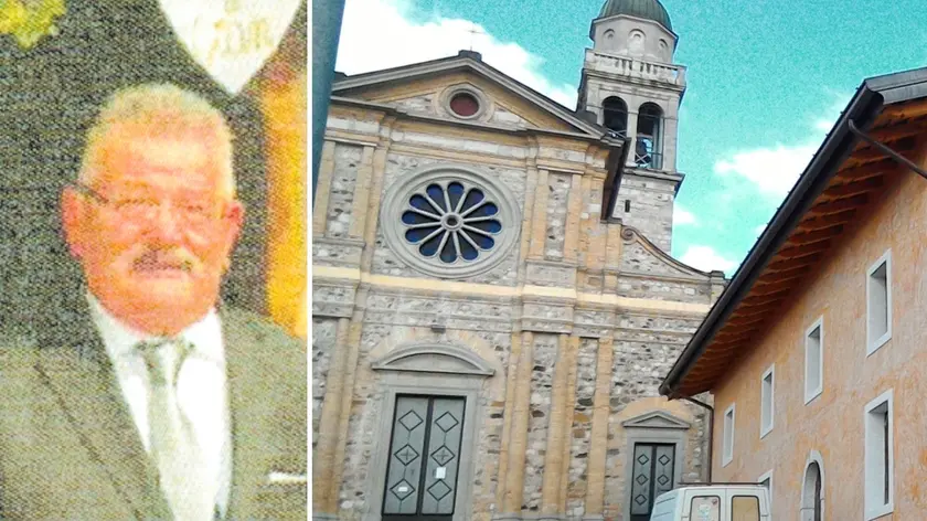 Silvio Pinzan aveva 72 anni: i funerali nella chiesa di Santa Margherita del Gruagno