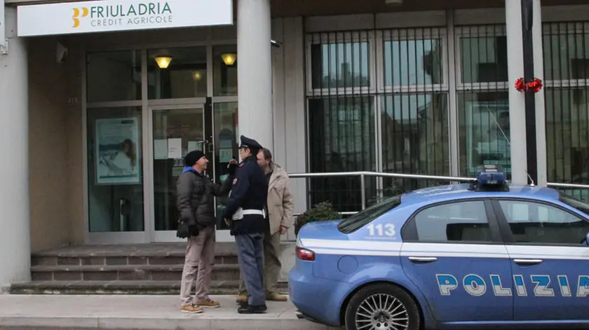 FOTO MISSINATO - RAPINA FRIULADRIA ZOPPOLA