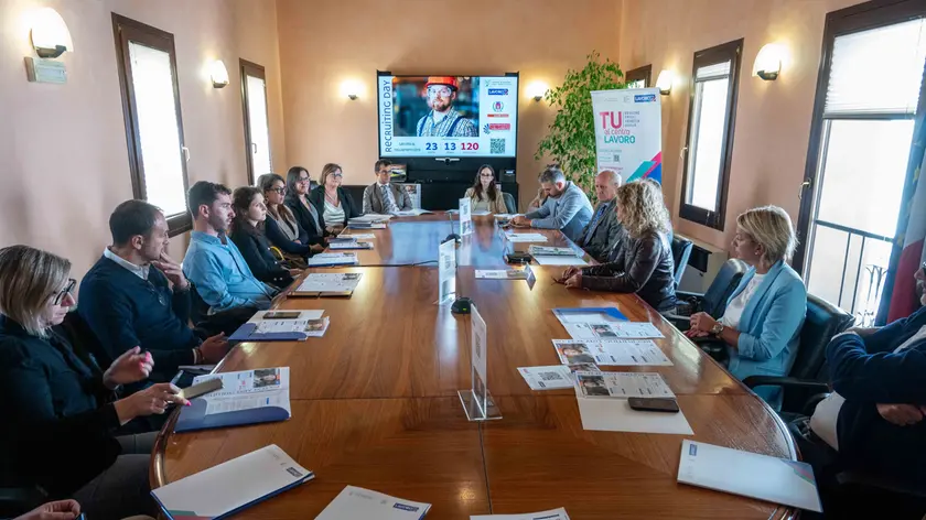 Pordenone 24 Settembre 2024 Presentazione Recruiting day per il Consorzio Ponte Rosso di San Vito @ Foto Petrussi/Marco Brisotto