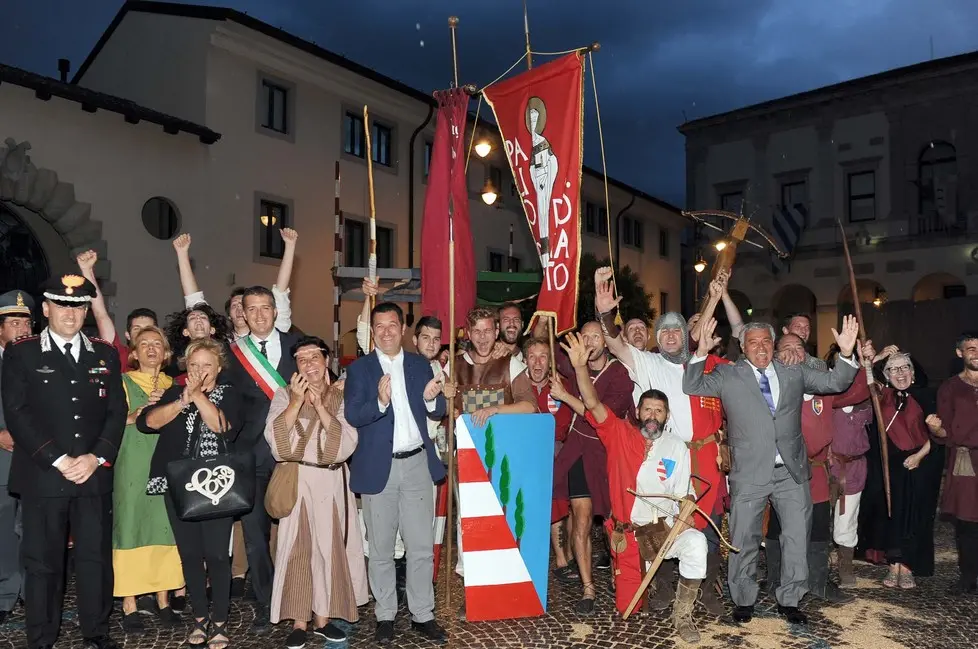 Cividale 21 Agosto 2016. Borgo di Ponte vince il Palio di San Donato 2016. © Foto Petrussi / Petrussi Diego
