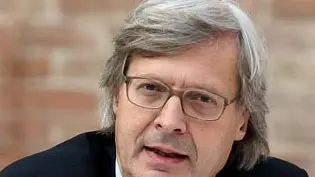 (KIKA) PARMA, 22 SET - Vittorio Sgarbi ha presentato la mostra di Correggio a Parma, di cui e' curatore. Il critico ha pero' assicurato che tra i dipinti c'e' un falso: 'Si tratta di una tela di un artista padano, vivente, di cui rivelerò anche il nome'. Tra i sospettati c'e' uno dei quadri più famosi del Correggio, il "Ritratto di Gentildonna" proveniente dal museo "The State Heremitage" di San Pietroburgo. Maggiolini©kikapress.com *** Local Caption *** (KIKA) PARMA, 22 SET - A fake painting among the Correggio's exhibited in Parma. Maggiolini©kikapress.com