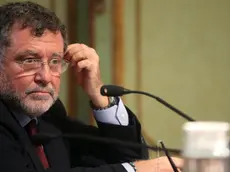 Il presidente della Commissione Antimafia Francesco Forgione alla presentazione del nuovo volume di Limes: "Il circuito delle mafie", Roma 8 novembre 2013. ANSA/ALESSANDRO DI MEO