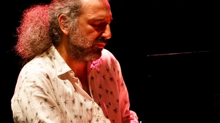 Roma, Auditorium Parco della Musica 12 11 2018. Stefano Bollani Que Bom in concerto. © Fondazione Musica Per Roma / foto Musacchio & Ianniello ************************************************************************ La seguente foto può essere utilizzata esclusivamente per l'avvenimento in oggetto o per pubblicazioni riguardanti la Fondazione Musica per Roma ************************************************************************