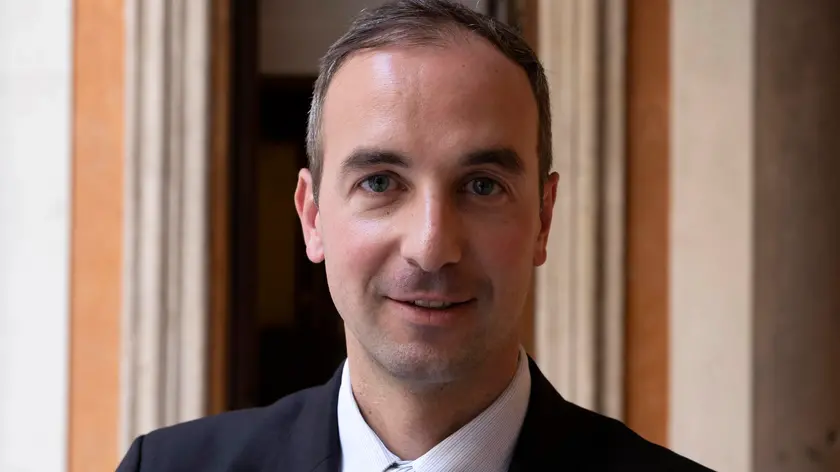 Mario Alejandro Borghese, MAIE allÕinterno del Senato della repubblica durante la registrazione e ritiro del kit. Roma 11 ottobre 2022 ANSA/MASSIMO PERCOSSI