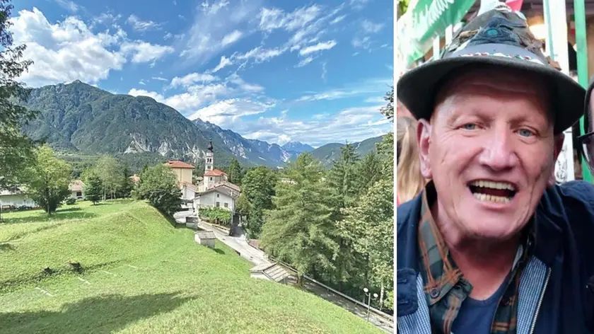 Una veduta della Val Resia, luogo di origine di Fabrizio Di Lenardo