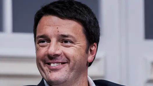26/11/2013 Roma, presentazione del libro "Basta piangere!". Nella foto Matteo Renzi