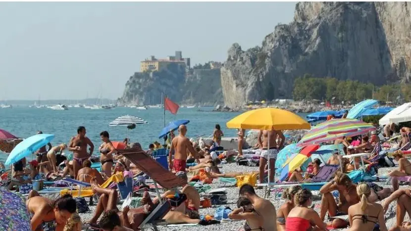Il bagno Caravella in una foto di alcuni anni fa